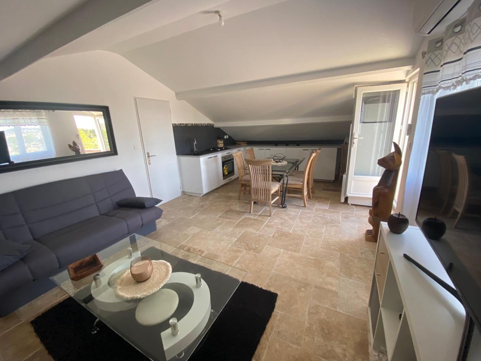 Haut De Villa Vue Mer La Seyne-sur-Mer Eksteriør bilde